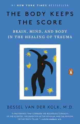 Book cover for THE BODY KEEPS THE SCORE by Bessel van der Kolk