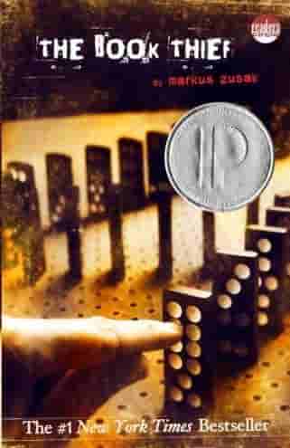 Book cover for THE BOOK THIEF by Markus Zusak