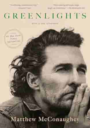 Book cover for GREENLIGHTS by Matthew McConaughey