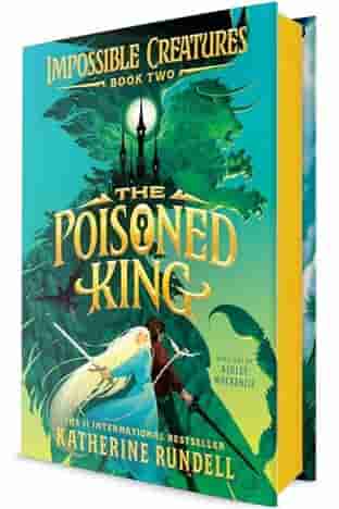 Book cover for THE POISONED KING by Katherine Rundell
