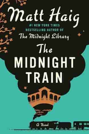 Book cover for THE MIDNIGHT TRAIN by Matt Haig