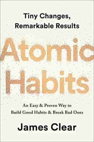 Book cover for ATOMIC HABITS by James Clear