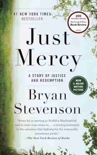 Book cover for JUST MERCY by Bryan Stevenson