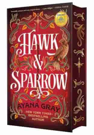 Book cover for HAWK & SPARROW by Ayana Gray