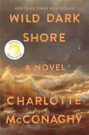 Book cover for WILD DARK SHORE by Charlotte McConaghy