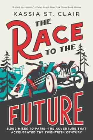 Book cover for THE RACE TO THE FUTURE by Kassia St