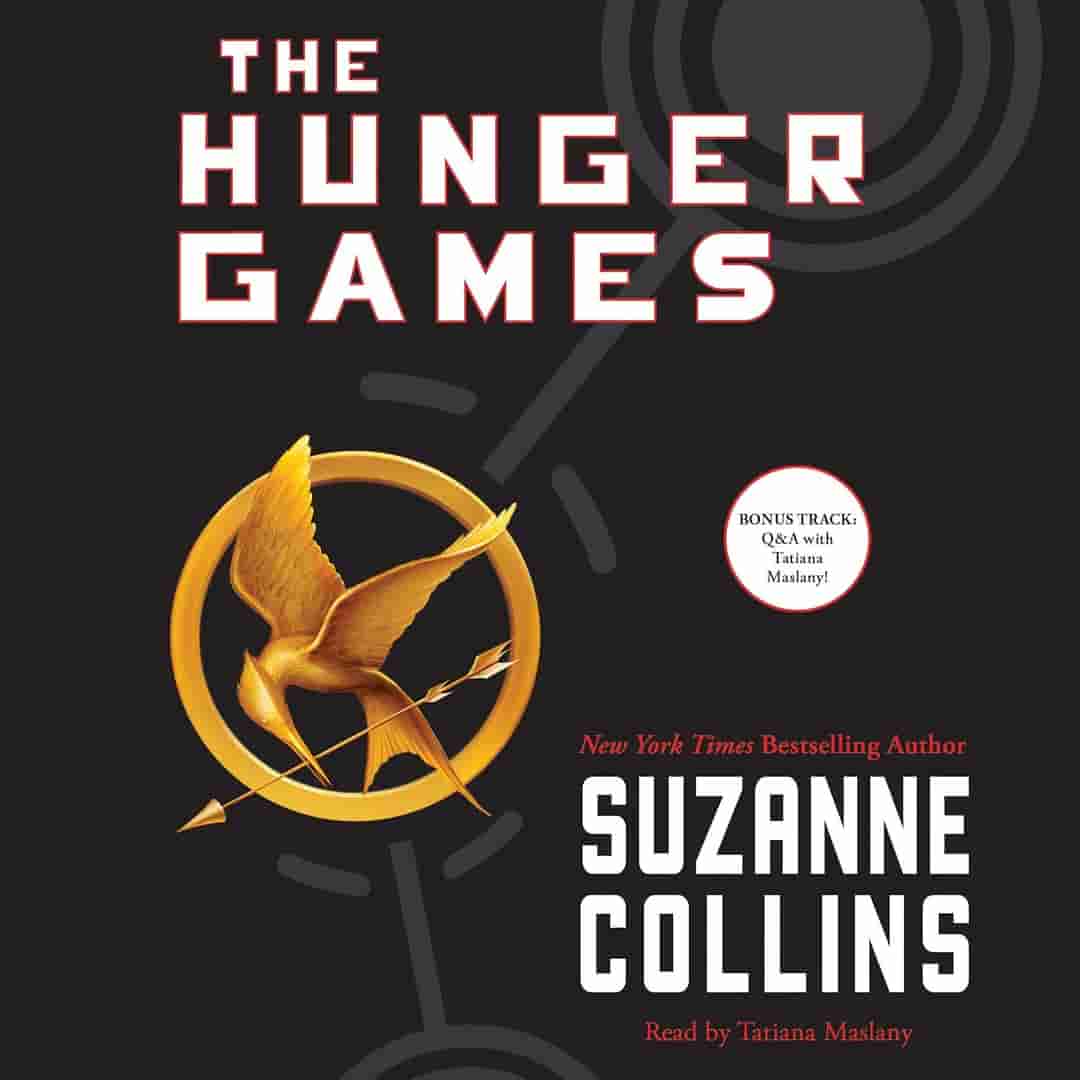 Book cover for THE HUNGER GAMES by Suzanne Collins