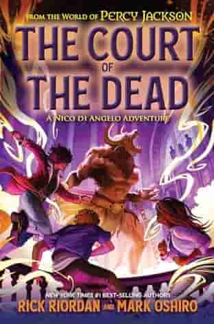 Book cover for THE COURT OF THE DEAD by Rick Riordan and Mark Oshiro
