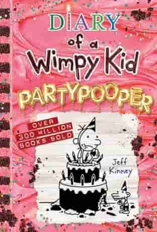 Book cover for DIARY OF A WIMPY KID by Jeff Kinney