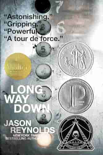 Book cover for LONG WAY DOWN by Jason Reynolds