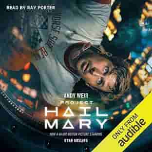 Book cover for PROJECT HAIL MARY by Andy Weir