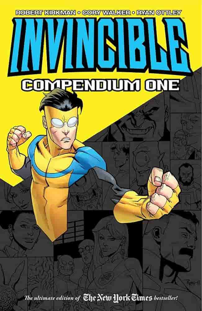 Book cover for INVINCIBLE COMPENDIUM ONE by Robert Kirkman