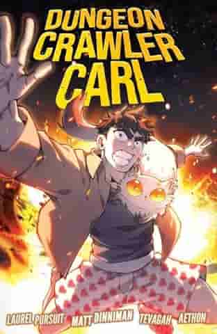 Book cover for DUNGEON CRAWLER CARL, VOL. 1 by Tevagah