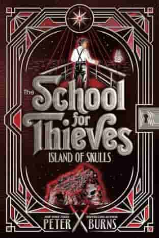 Book cover for ISLAND OF SKULLS by Peter Burns