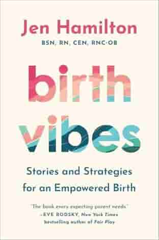 Book cover for BIRTH VIBES by Jen Hamilton