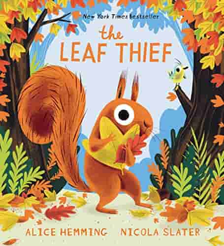 Book cover for THE LEAF THIEF by Alice Hemming