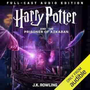 Book cover for HARRY POTTER AND THE PRISONER OF AZKABAN (FULL-CAST EDITION) by J.K. Rowling
