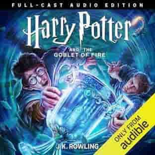 Book cover for HARRY POTTER AND THE GOBLET OF FIRE (FULL-CAST EDITION) by J.K. Rowling