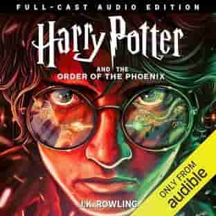 Book cover for HARRY POTTER AND THE ORDER OF THE PHOENIX (FULL-CAST EDITION) by J.K. Rowling