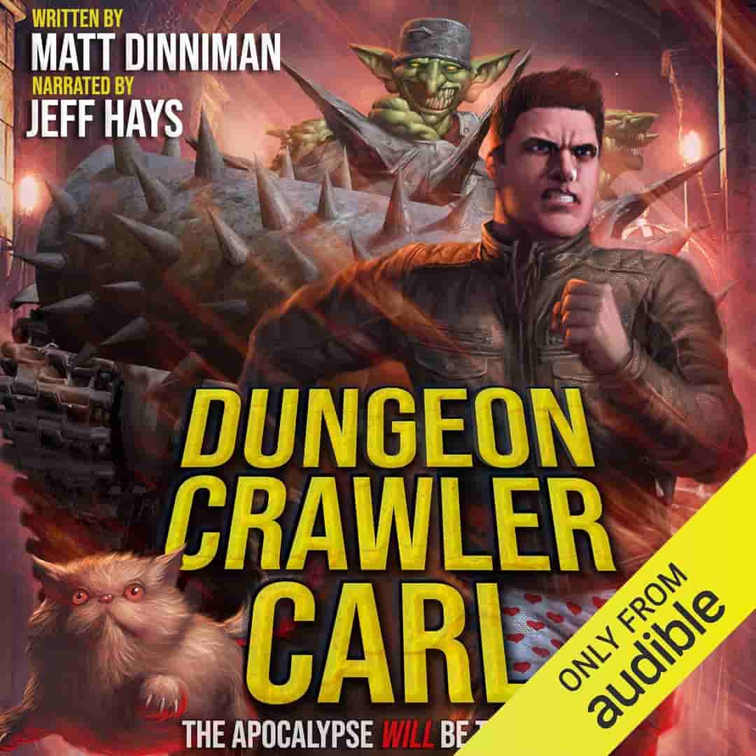 Book cover for DUNGEON CRAWLER CARL by Matt Dinniman