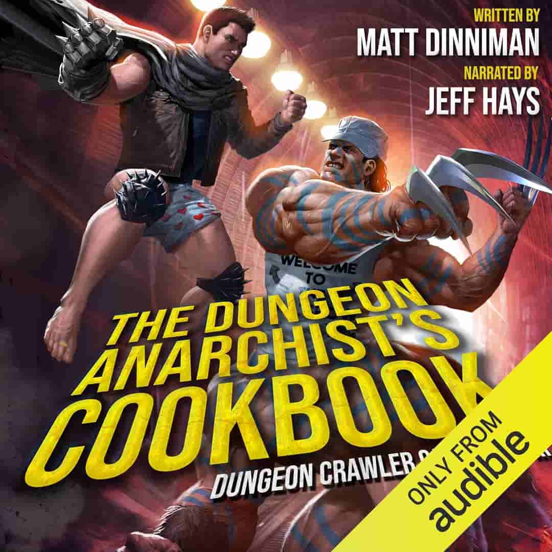 Book cover for THE DUNGEON ANARCHIST'S COOKBOOK by Matt Dinniman