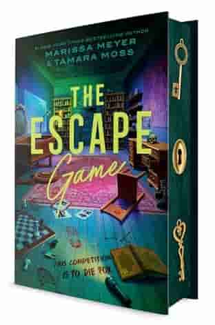 Book cover for THE ESCAPE GAME by Marissa Meyer and Tamara Moss