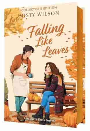 Book cover for FALLING LIKE LEAVES by Misty Wilson