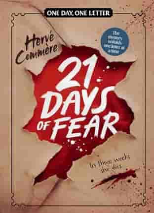 Book cover for 21 DAYS OF FEAR by Hervé Commère