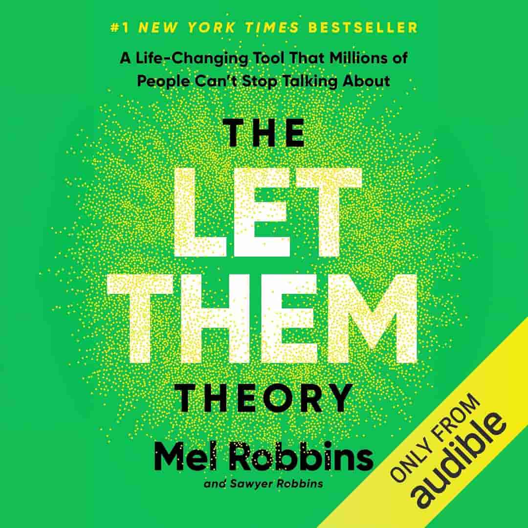Book cover for THE LET THEM THEORY by Mel Robbins