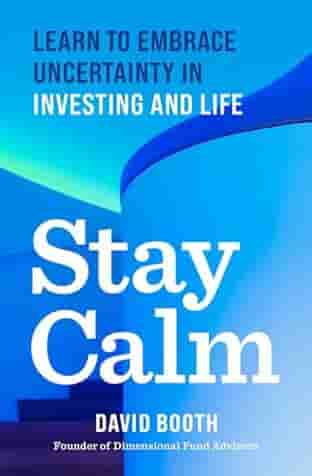 Book cover for STAY CALM by David Booth